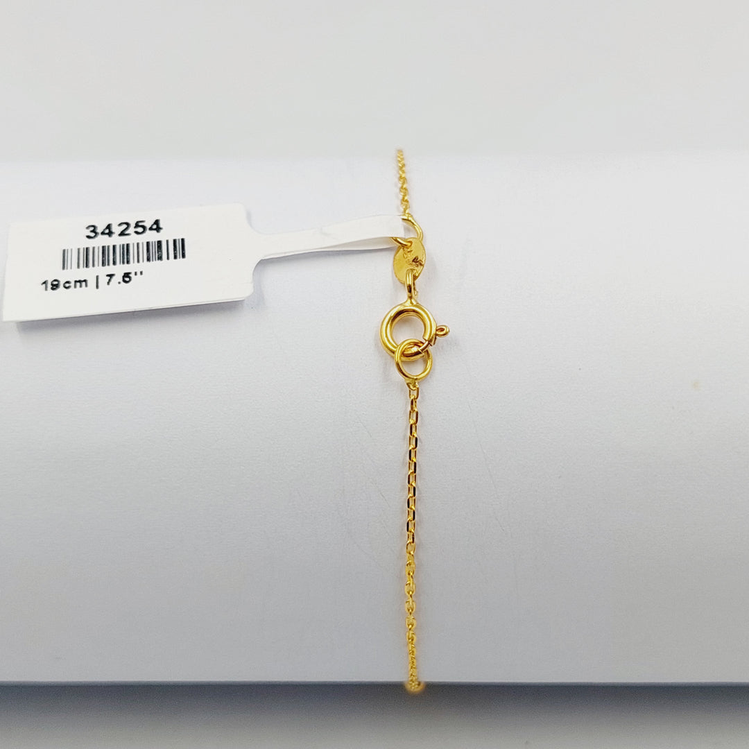 Light Balls Bracelet Made of 21K Gold by Saeed Jewelry 