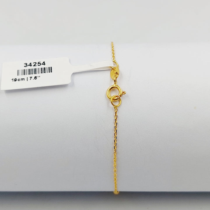 Light Balls Bracelet Made of 21K Gold by Saeed Jewelry 