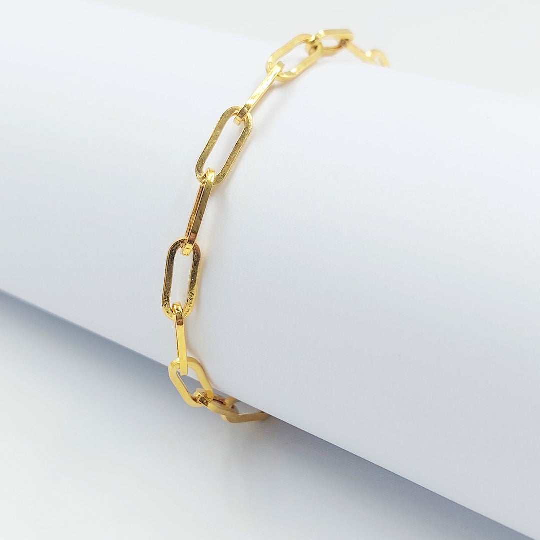 21K اسوارة بيبر كليب-مجوهرات الشيخ سعيد-Saeed Jewelry 