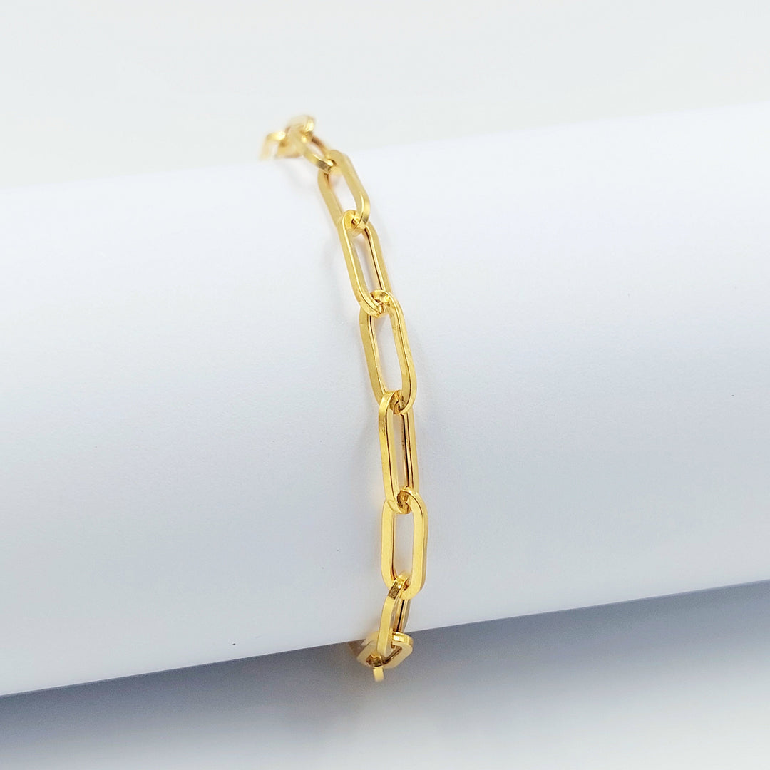 21K اسوارة بيبر كليب-مجوهرات الشيخ سعيد-Saeed Jewelry 