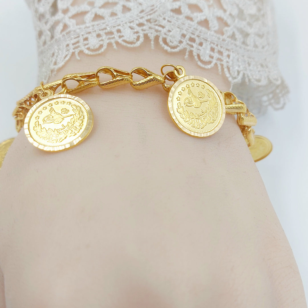 21K اسوارة دنانديش رشادي-مجوهرات الشيخ سعيد-Saeed Jewelry 