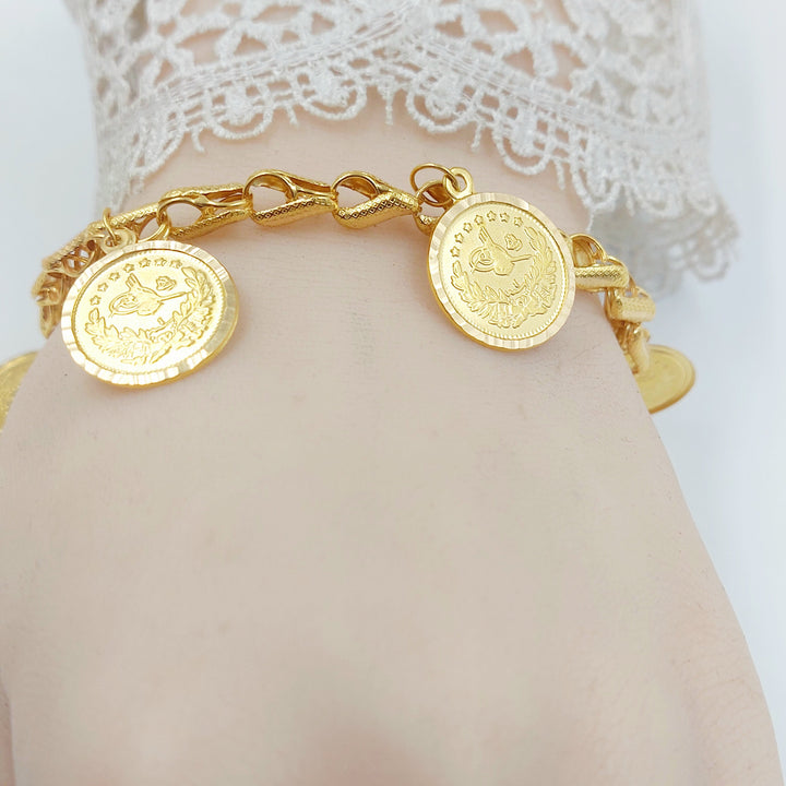 21K اسوارة دنانديش رشادي-مجوهرات الشيخ سعيد-Saeed Jewelry 