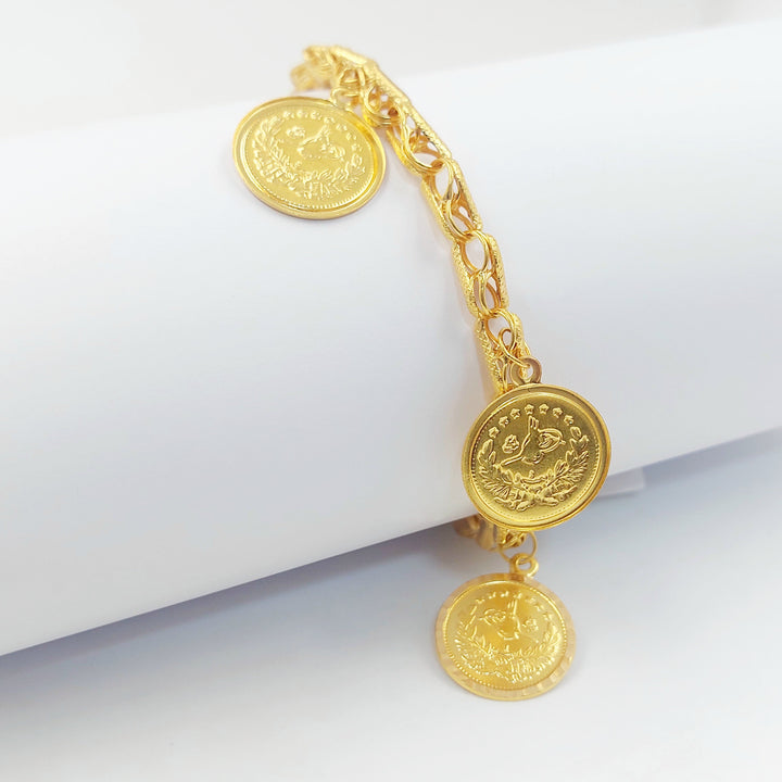 21K اسوارة دنانديش رشادي-مجوهرات الشيخ سعيد-Saeed Jewelry 