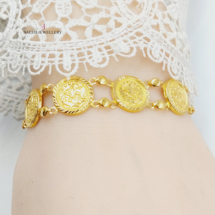 21K اسوارة رشادي-مجوهرات الشيخ سعيد-Saeed Jewelry 