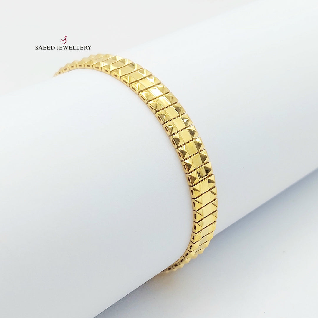 21K اسوارة افعى رشادي-مجوهرات الشيخ سعيد-Saeed Jewelry 