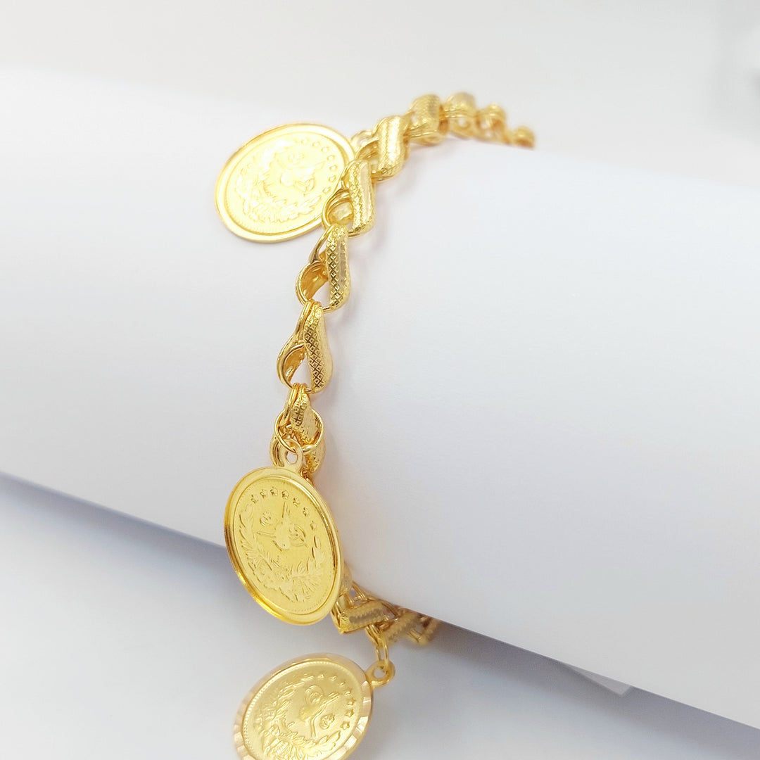 21K اسوارة دنانديش رشادي-مجوهرات الشيخ سعيد-Saeed Jewelry 