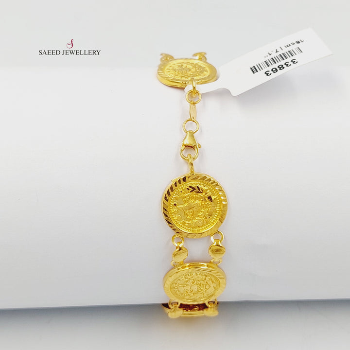 21K اسوارة رشادي-مجوهرات الشيخ سعيد-Saeed Jewelry 