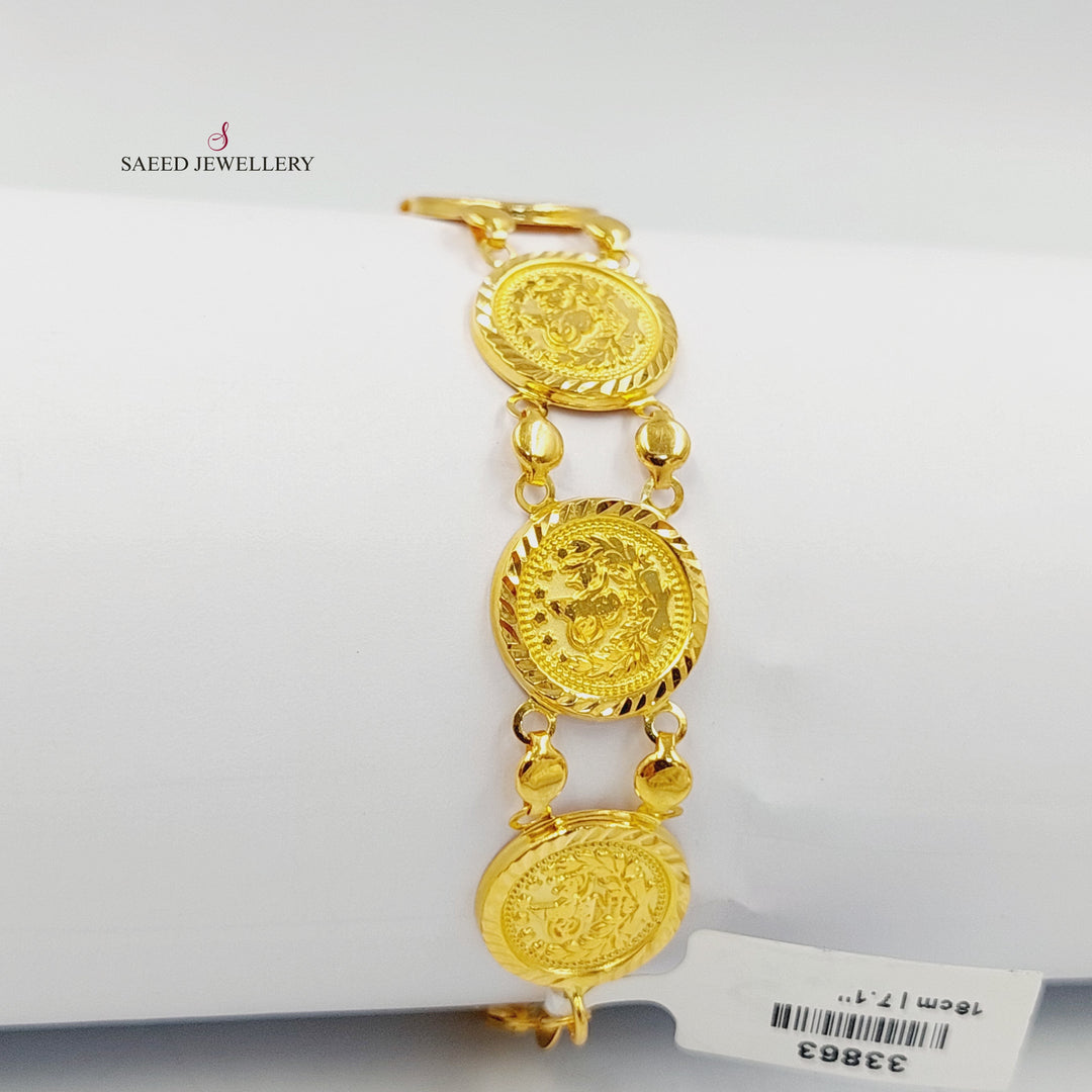 21K اسوارة رشادي-مجوهرات الشيخ سعيد-Saeed Jewelry 