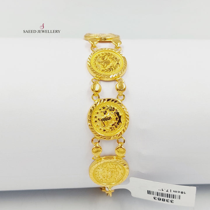 21K اسوارة رشادي-مجوهرات الشيخ سعيد-Saeed Jewelry 