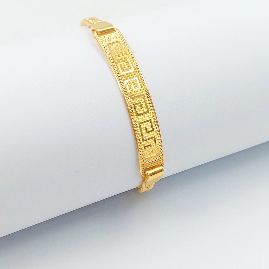 21K اسوارة بلاك فيرنا-مجوهرات الشيخ سعيد-Saeed Jewelry 