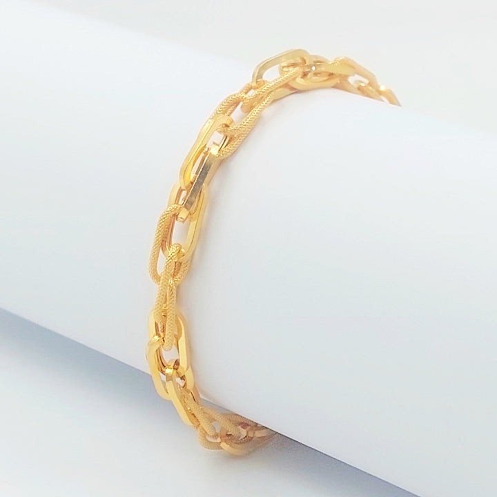 21K اسوارة فيرنا-مجوهرات الشيخ سعيد-Saeed Jewelry 