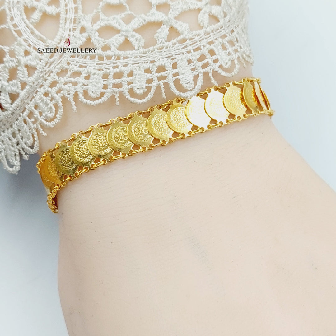 21K اسوارة اثمان-مجوهرات الشيخ سعيد-Saeed Jewelry 