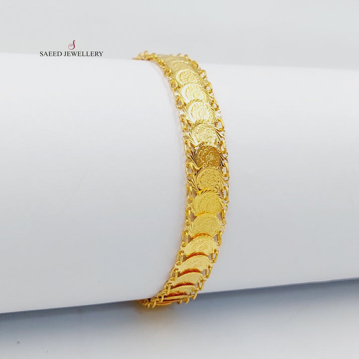 21K اسوارة اثمان-مجوهرات الشيخ سعيد-Saeed Jewelry 