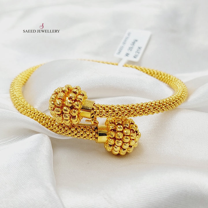 21K Gold Jessica Bracelet by Saeed Jewelry - Image 2