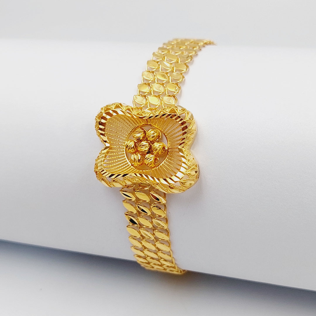 21K Gold Jessica Bracelet by Saeed Jewelry - Image 3