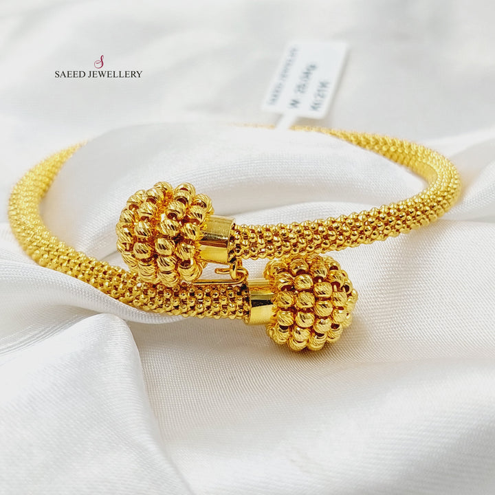 21K Gold Jessica Bracelet by Saeed Jewelry - Image 1