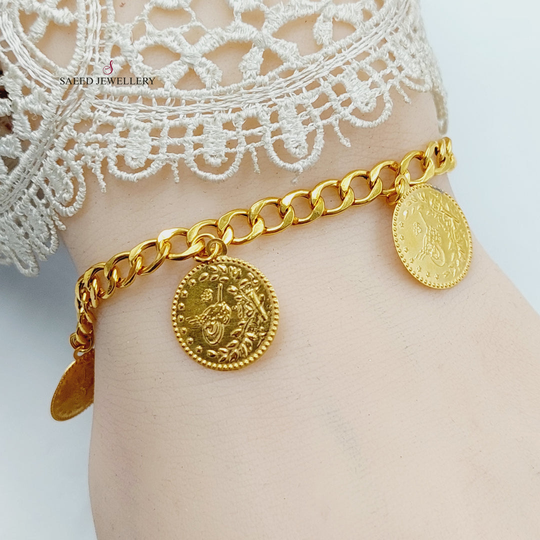 21K اسوارة دنانديش رشادي-مجوهرات الشيخ سعيد-Saeed Jewelry 