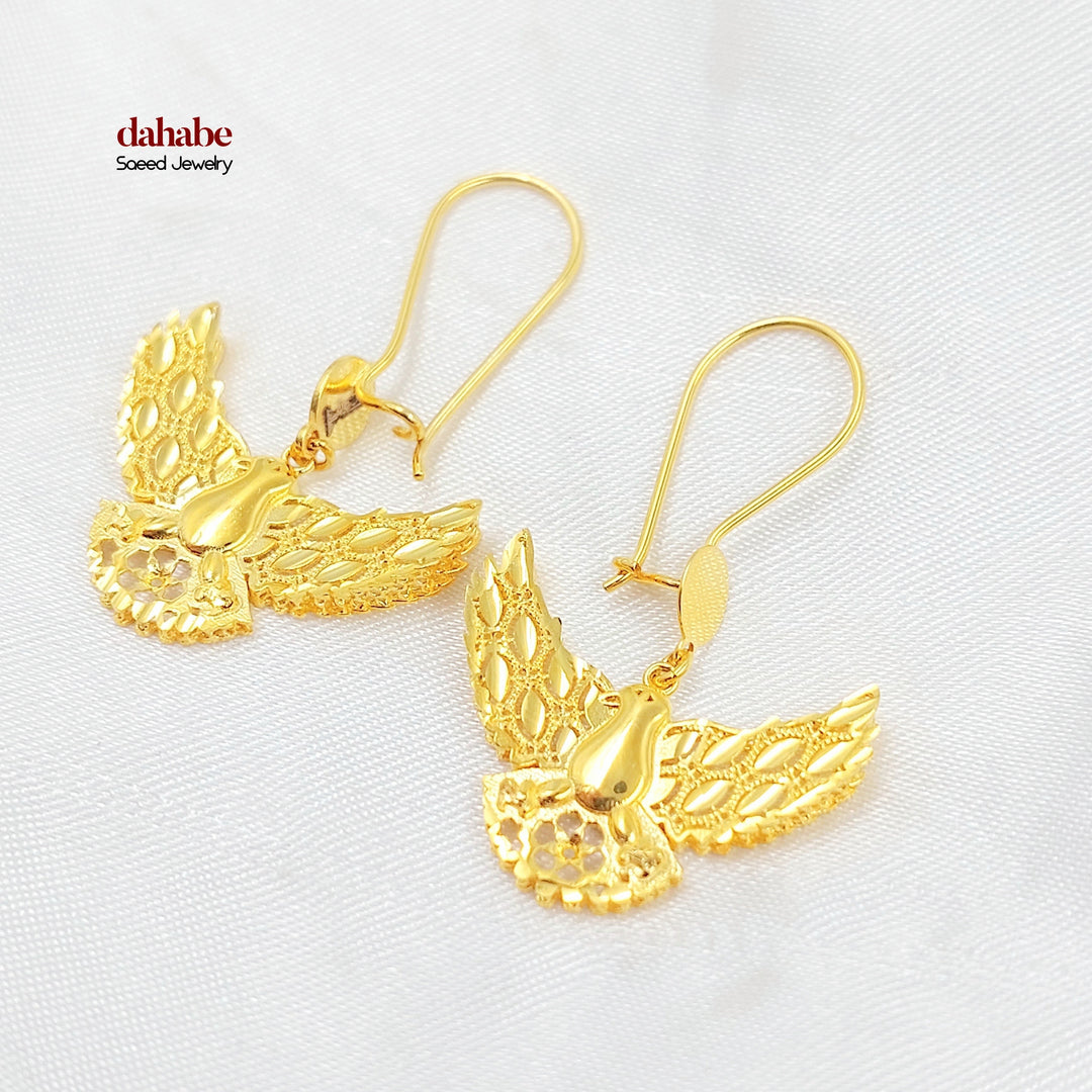 21K حلق شنكل اكسترا-مجوهرات الشيخ سعيد-Saeed Jewelry 