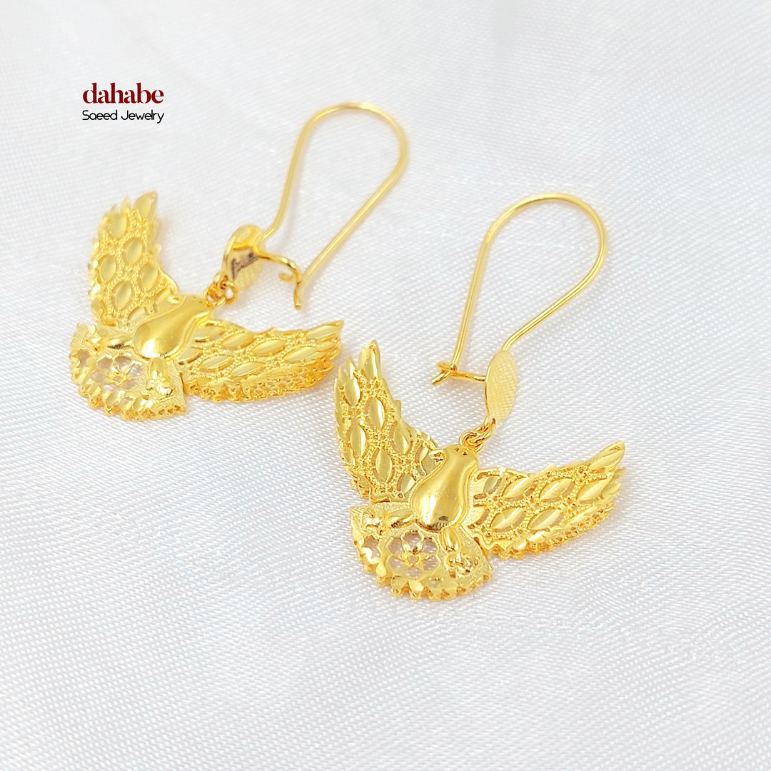 21K حلق شنكل اكسترا-مجوهرات الشيخ سعيد-Saeed Jewelry 