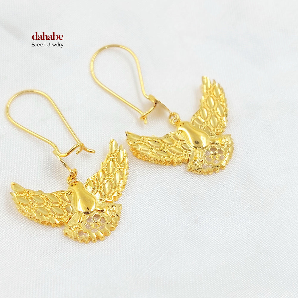 21K حلق شنكل اكسترا-مجوهرات الشيخ سعيد-Saeed Jewelry 