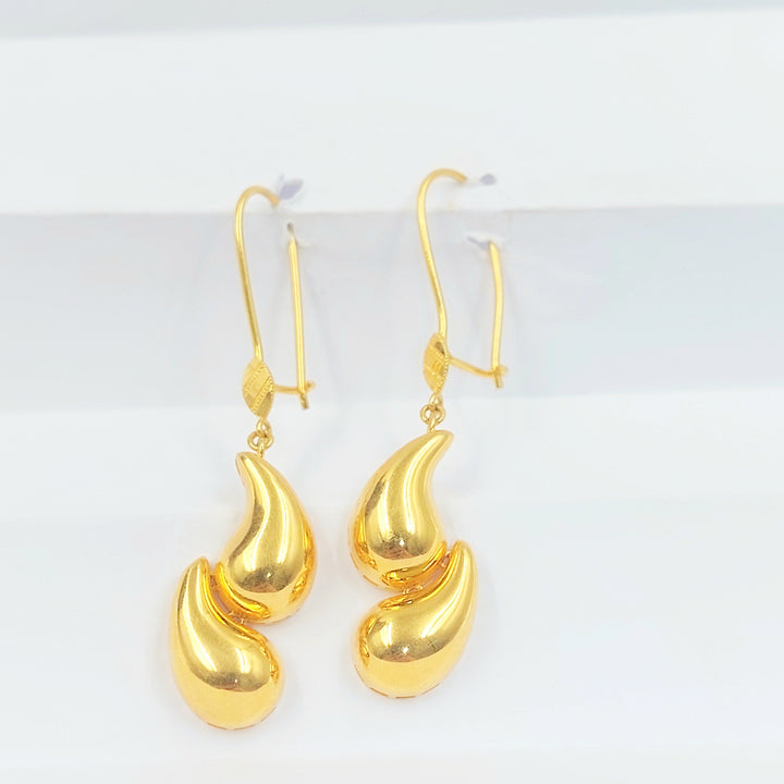 21K حلق شنكل اكسترا-مجوهرات الشيخ سعيد-Saeed Jewelry 