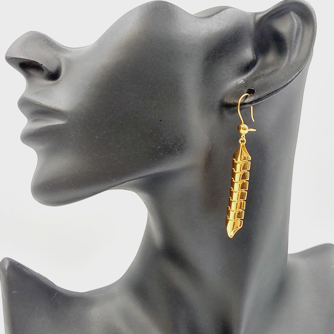 21K حلق تركي اكسترا-مجوهرات الشيخ سعيد-Saeed Jewelry 