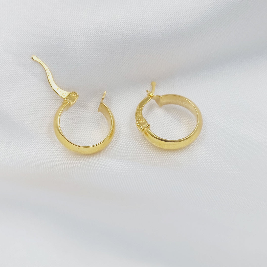 21K حلق ذبلة اكسترا-مجوهرات الشيخ سعيد-Saeed Jewelry 