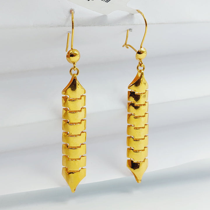 21K حلق تركي اكسترا-مجوهرات الشيخ سعيد-Saeed Jewelry 