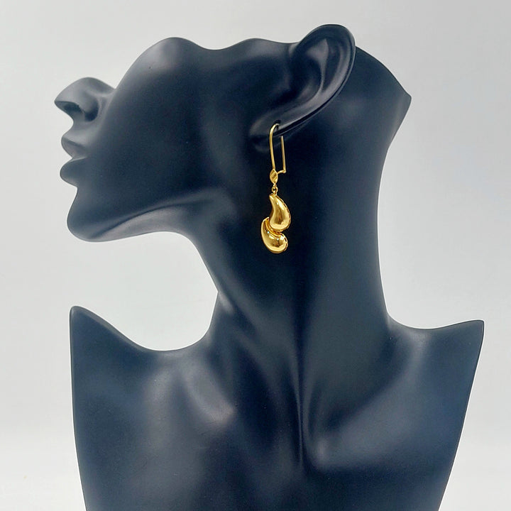 21K حلق شنكل اكسترا-مجوهرات الشيخ سعيد-Saeed Jewelry 