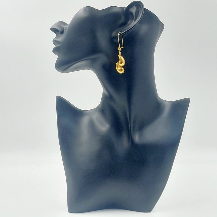 21K حلق شنكل اكسترا-مجوهرات الشيخ سعيد-Saeed Jewelry 