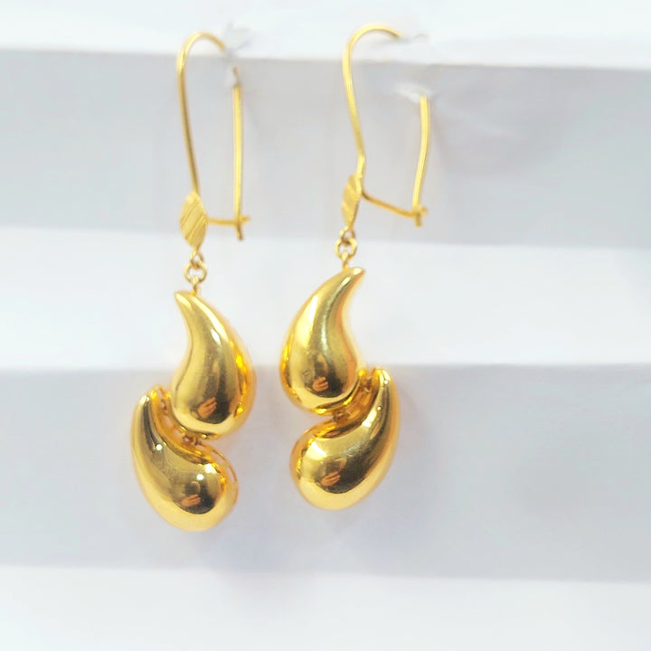 21K حلق شنكل اكسترا-مجوهرات الشيخ سعيد-Saeed Jewelry 