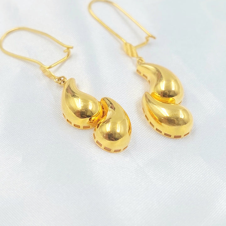 21K حلق شنكل اكسترا-مجوهرات الشيخ سعيد-Saeed Jewelry 