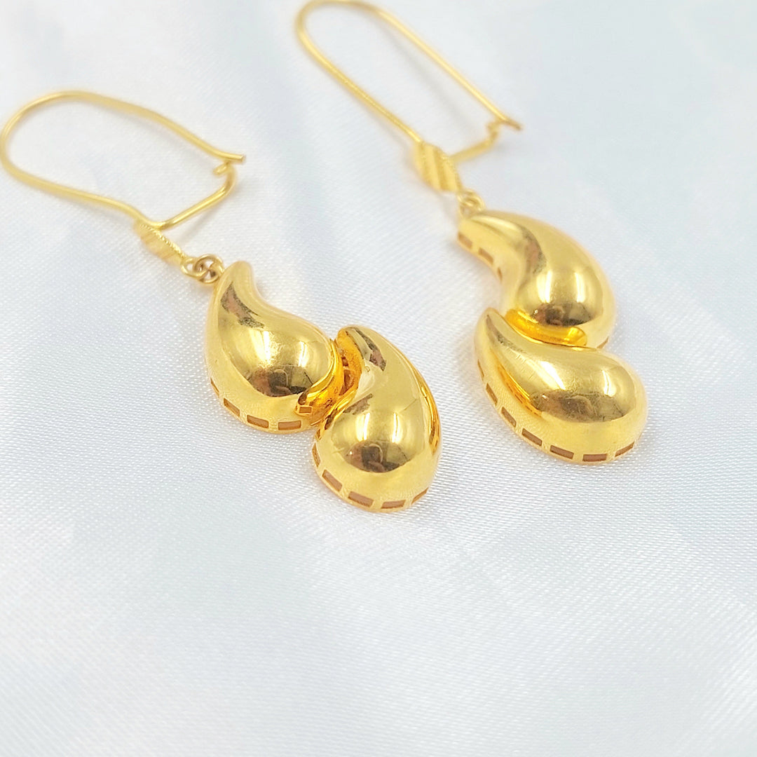 21K حلق شنكل اكسترا-مجوهرات الشيخ سعيد-Saeed Jewelry 