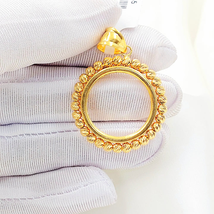 21K برواز ليرات رشادي-مجوهرات الشيخ سعيد-Saeed Jewelry 
