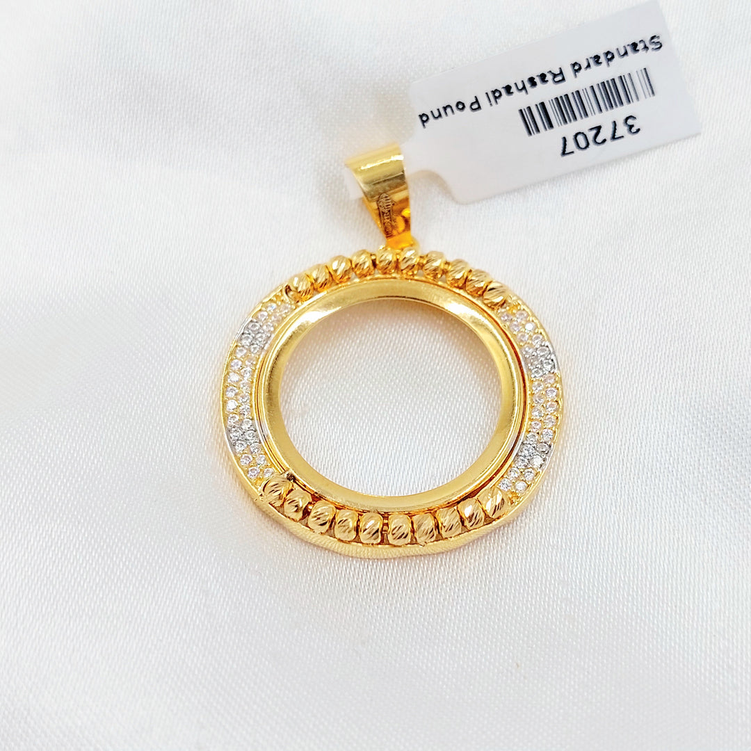 21K برواز رشادي مرصع-مجوهرات الشيخ سعيد-Saeed Jewelry 
