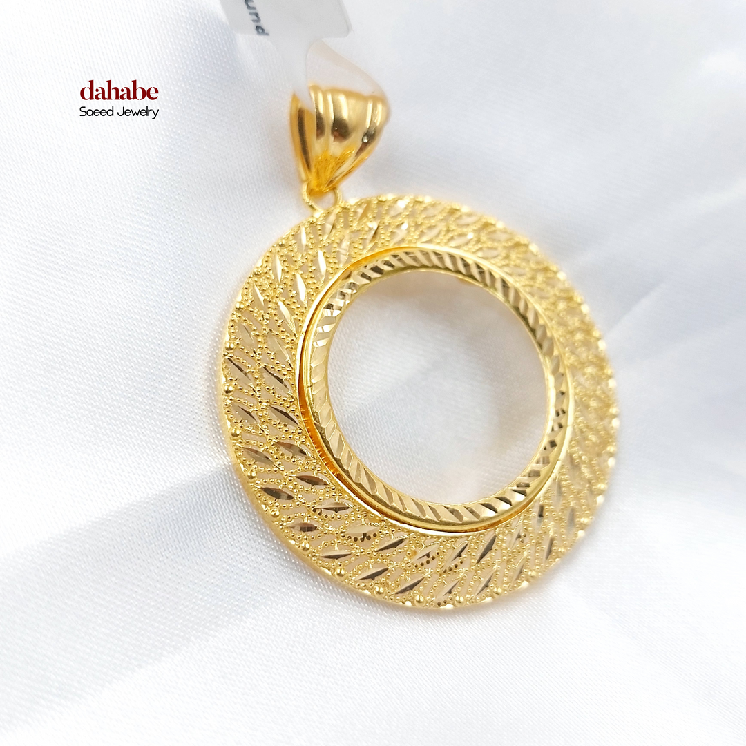 21K Gold Ottoman Coin Frame