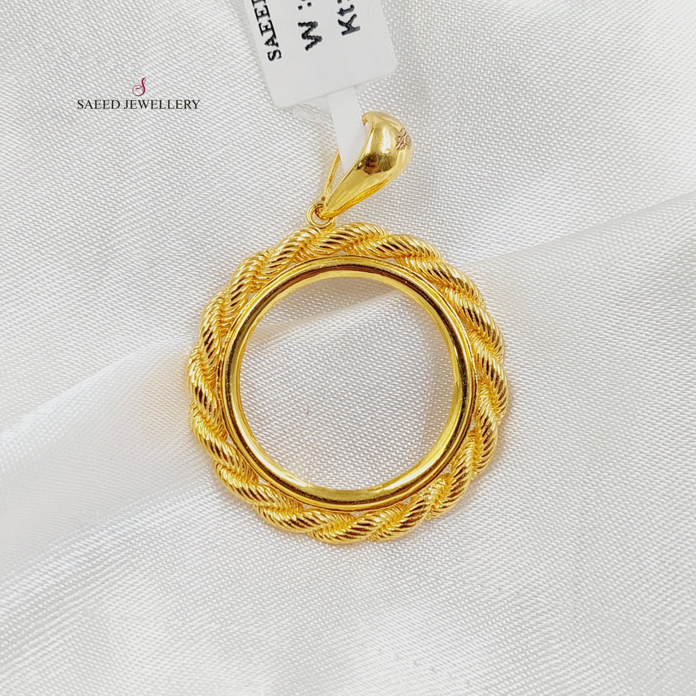 21K برواز رشادي جدل-مجوهرات الشيخ سعيد-Saeed Jewelry 