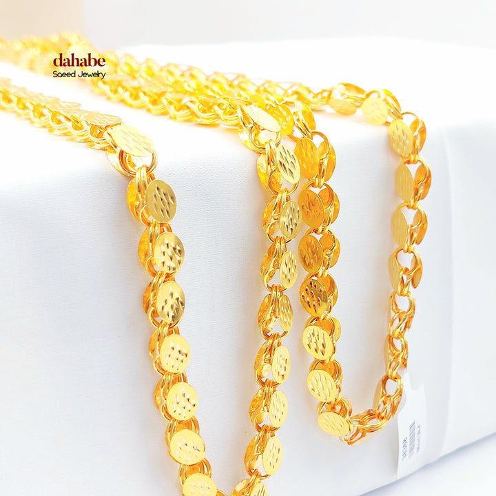 21K شال جرير حلبي-مجوهرات الشيخ سعيد-Saeed Jewelry 
