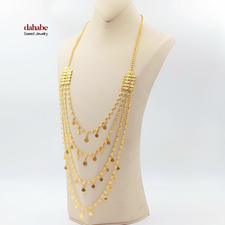 21K شال دنانديش اكسترا-مجوهرات الشيخ سعيد-Saeed Jewelry 