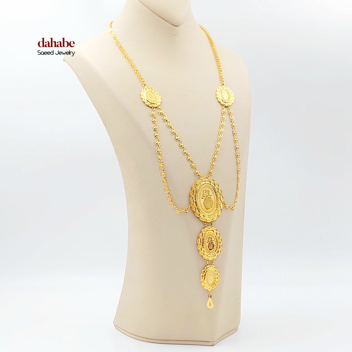 21K شال اونصه اكسترا-مجوهرات الشيخ سعيد-Saeed Jewelry 