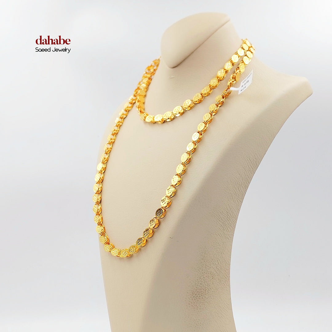 21K شال جرير حلبي-مجوهرات الشيخ سعيد-Saeed Jewelry 