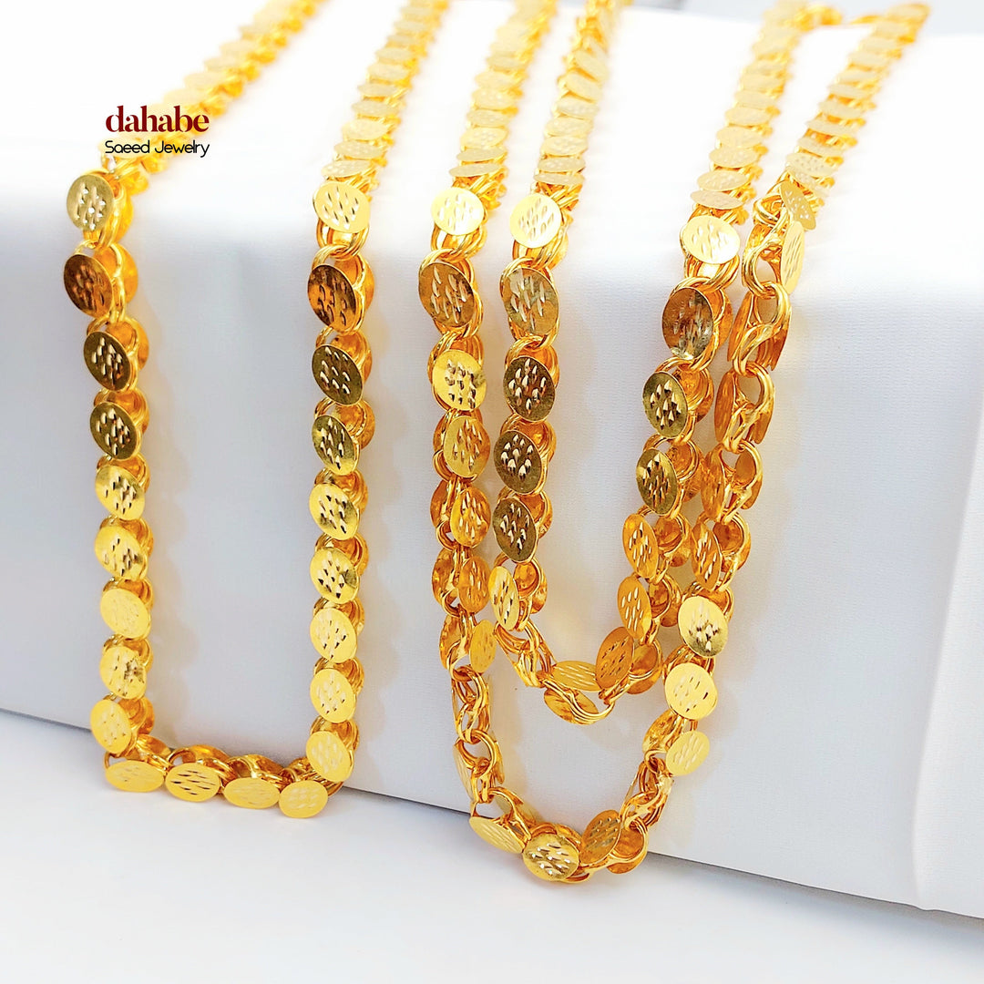21K شال جرير حلبي-مجوهرات الشيخ سعيد-Saeed Jewelry 