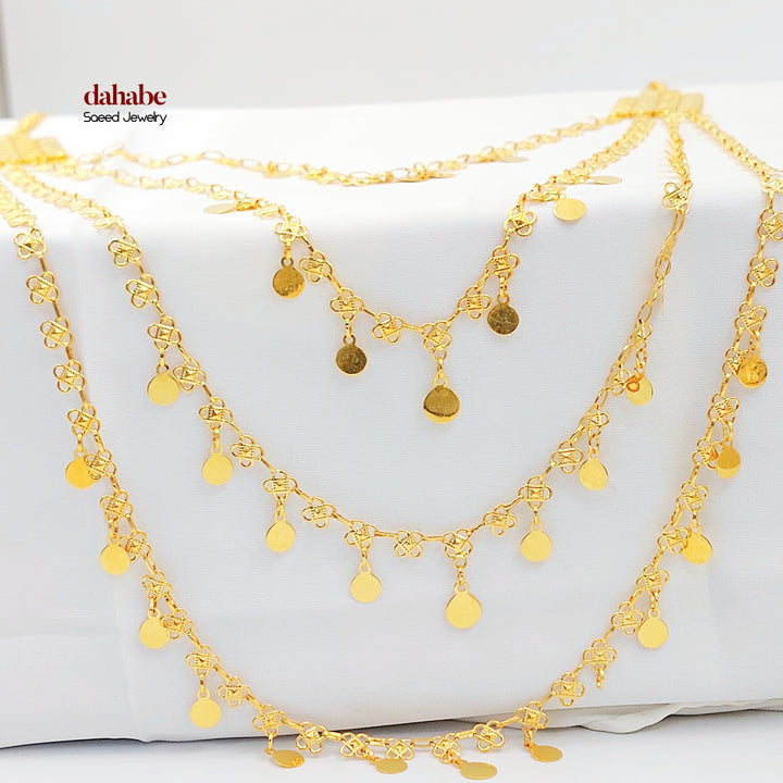21K شال دنانديش اكسترا-مجوهرات الشيخ سعيد-Saeed Jewelry 