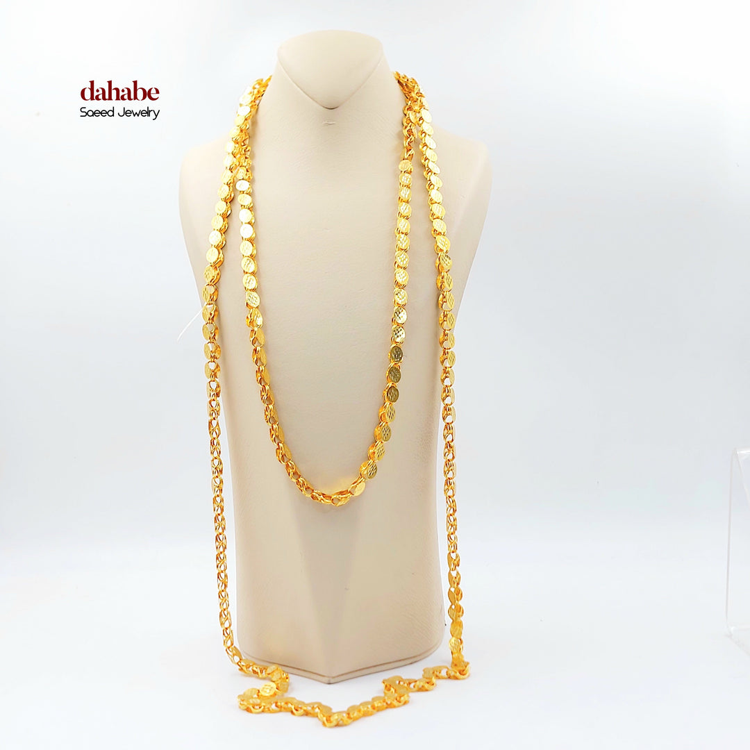21K شال جرير حلبي-مجوهرات الشيخ سعيد-Saeed Jewelry 