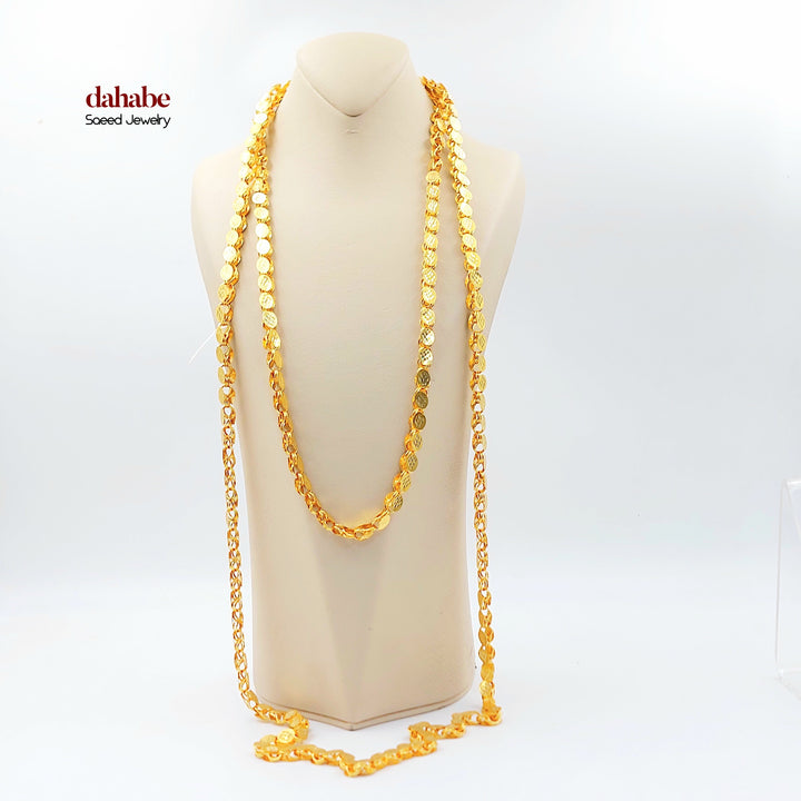 21K شال جرير حلبي-مجوهرات الشيخ سعيد-Saeed Jewelry 