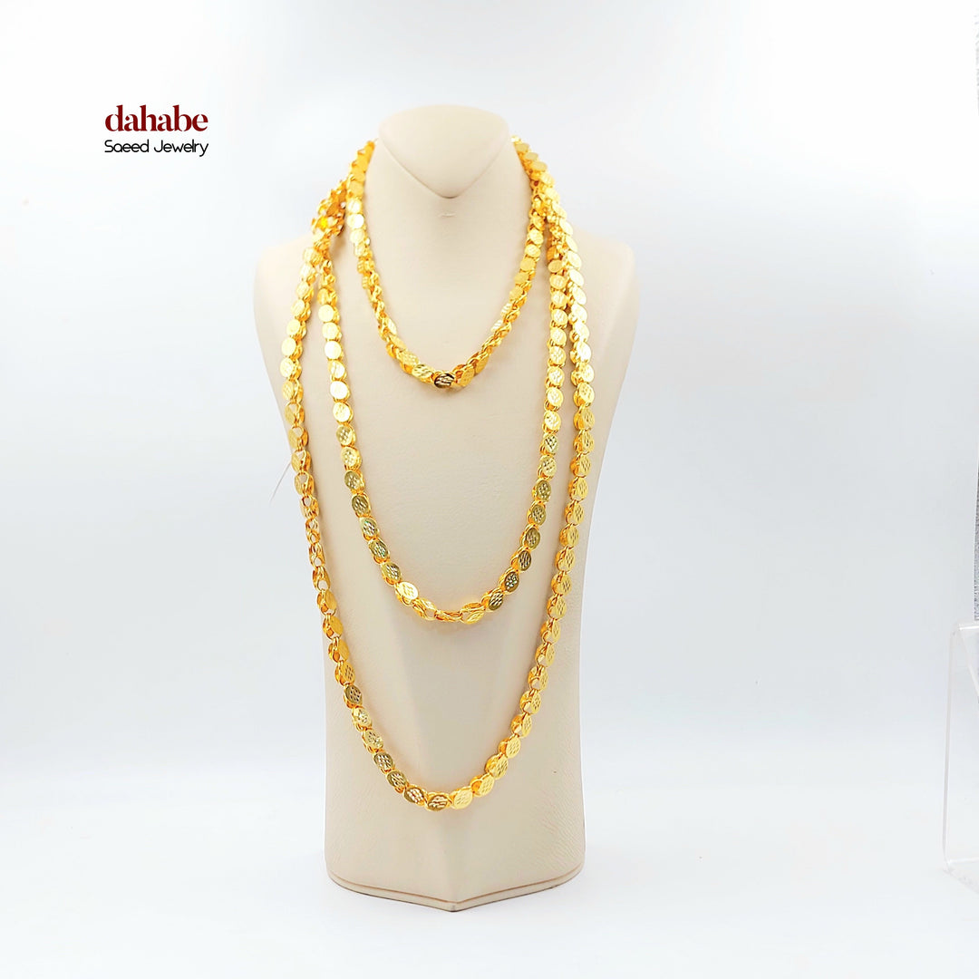 21K شال جرير حلبي-مجوهرات الشيخ سعيد-Saeed Jewelry 