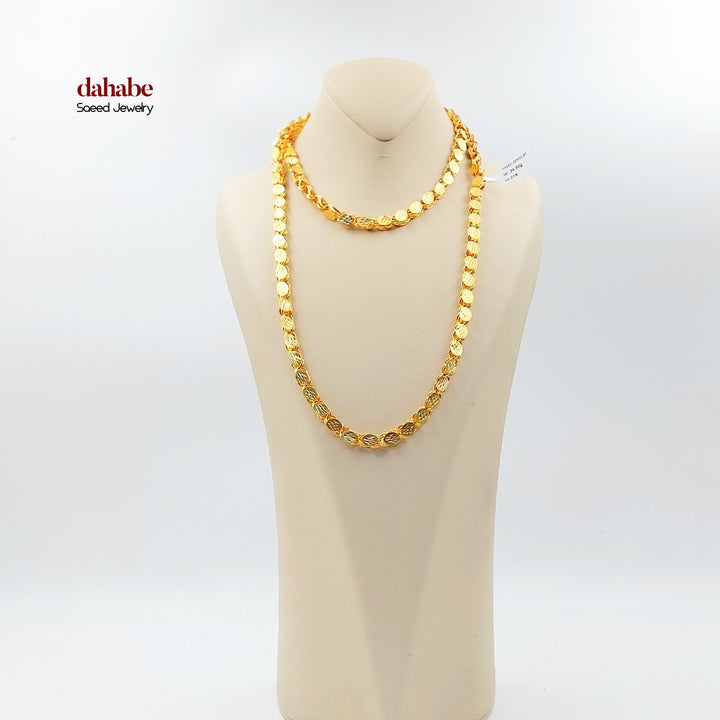 21K شال جرير حلبي-مجوهرات الشيخ سعيد-Saeed Jewelry 