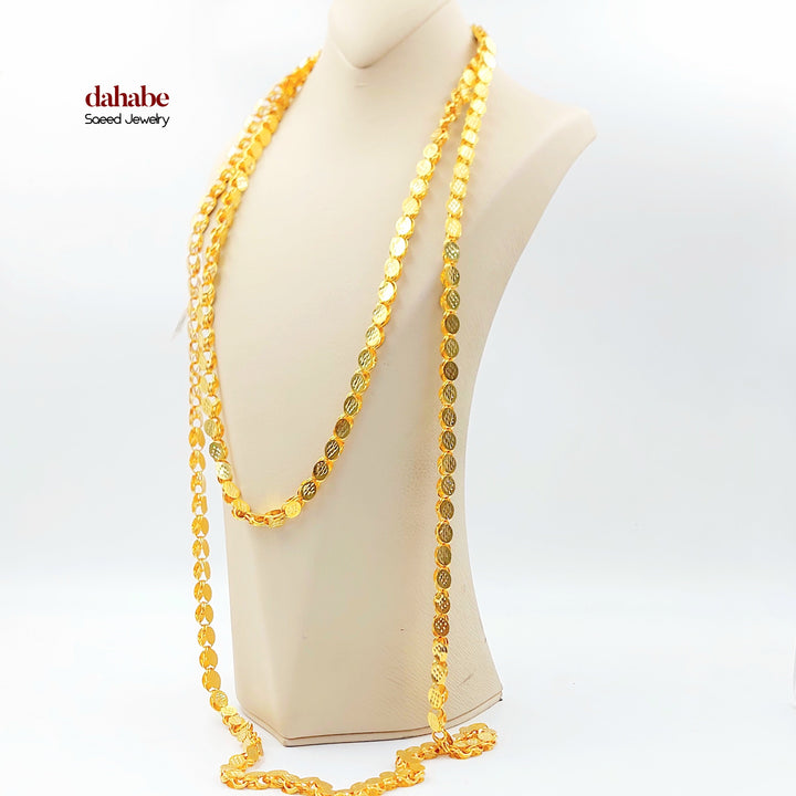 21K شال جرير حلبي-مجوهرات الشيخ سعيد-Saeed Jewelry 