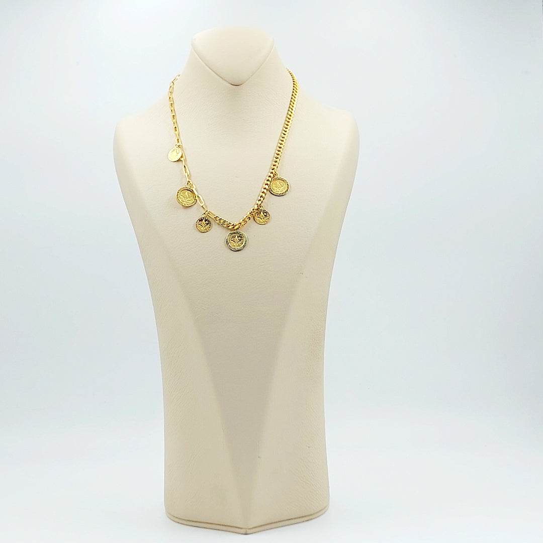 Deluxe Dandash Necklace Made of 21K Gold by Saeed Jewelry 
