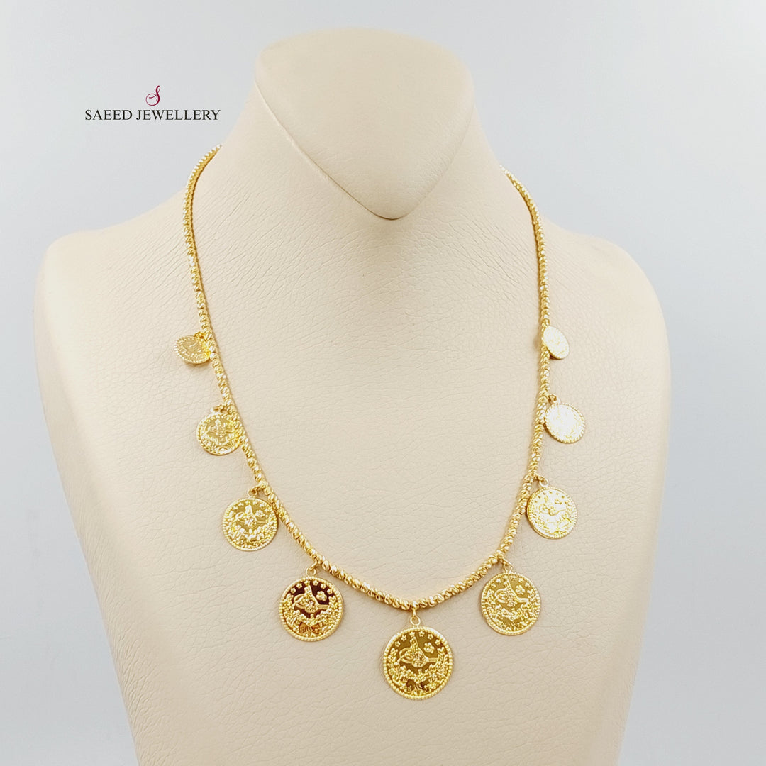 21K عقد رشادي اكسترا-مجوهرات الشيخ سعيد-Saeed Jewelry 